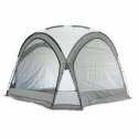 Pawilon ogrodowy SZARY 3,5x3,5m Duży namiot zamykany moskitiery